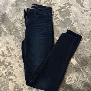 American eagle super hi rise jegging